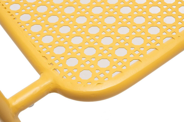Стул стальной Посейдон цвет: желтый