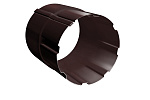 Соединитель трубы, Grand Line Ø 90 мм, PU Matte, RAL 8017