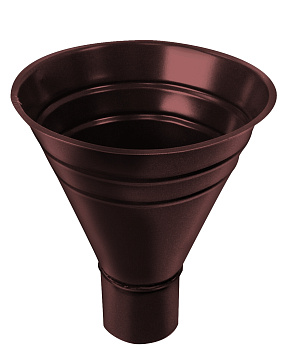 Воронка водосборная, Grand Line Ø 300/100 мм, RAL 8017