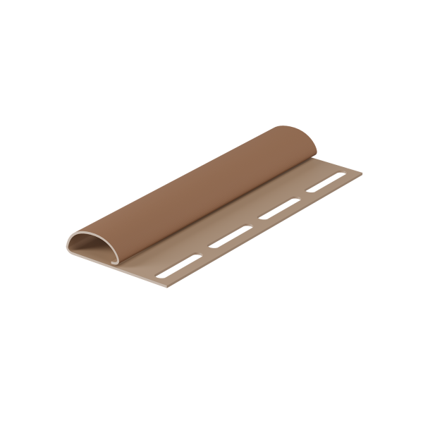 Финишная планка пвх, Docke, L=3000 мм серия Premium, цвет: капучино