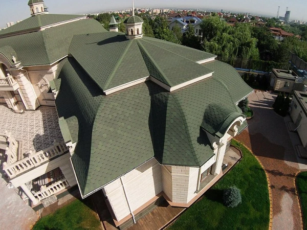 Битумная черепица Shinglas, Самба цвет: малахит, 3 м² / уп.