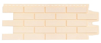 Фасадная панель Grand Line, Кирпич клинкерный Classic, цвет: Бежевый