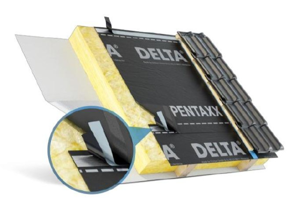 DELTA-PENTAXX 5-слойная диффузионная мембрана повышенной УФ- и термической стабильности, прочности