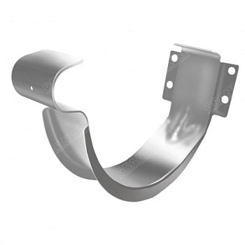 Кронштейн желоба короткий Grand Line Ø 125 мм PE, RAL 9003