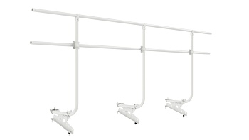 Ограждение кровельное для металлочерепицы Borge, H=1200 мм, L= 3000 мм RAL 9003