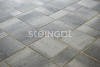 Тротуарная плитка Steingot Мюнхен 60 мм 240/360/480 х 120/240 мм, цвет: Stein Silver