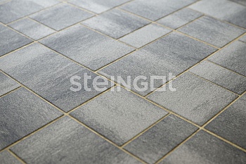 Тротуарная плитка Steingot Мюнхен 60 мм 240/360/480 х 120/240 мм, цвет: Stein Silver