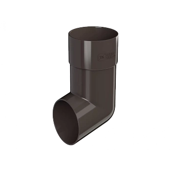 Слив трубы, Технониколь пвх, стандарт Ø82 мм, цвет: темно-коричневый