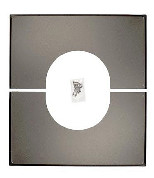 Декоративная пластина XXL 20°–35° Schiedel Permeter 25, Ø150/200 мм серый