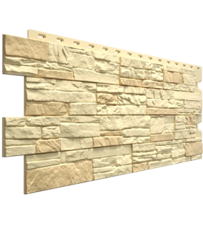 Фасадные панели Docke Stein, 1196 х 426 мм Premium, цвет: янтарный