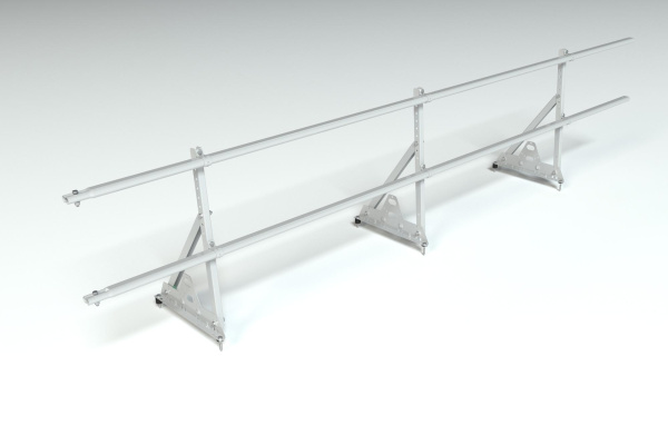 Ограждение кровельное, универсальное Roofsystems Prestige Next, H=600 мм RAL 7004, L=3000 мм