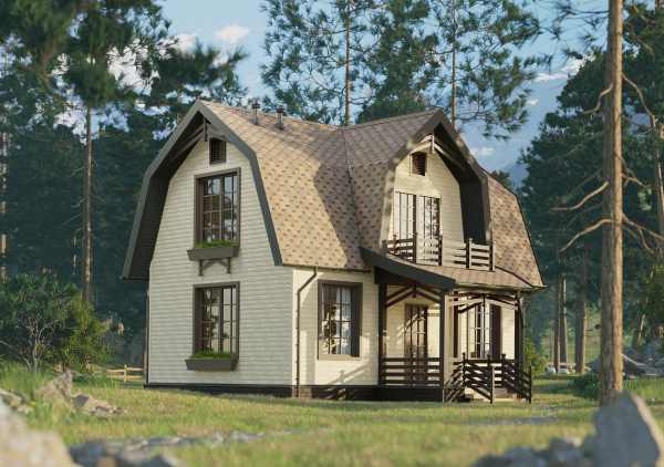 Битумная черепица, Docke, Eurasia, Шестигранник цвет: светло-коричневый, 3 м² / уп.