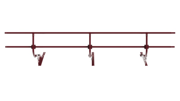 Ограждение кровельное для натуральной черепицы Borge, H=600 мм, L=3000 мм, RAL 3005