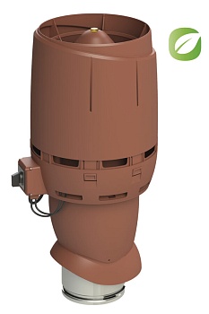 FLOW вентилятор Vilpe, ЕCo160 Р, 160/ ИЗ/ 500 мм кирпичный