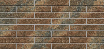 Фасадная плитка под кирпич, Paradyz, 400х66 мм, 11 мм фактурная, Ardis rust