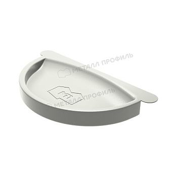 Заглушка желоба Ø150 мм Металл Профиль Foramina, PUR, RAL 9010