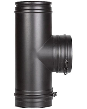 Тройник 90° Schiedel Permeter 25, Ø150/200 мм черный