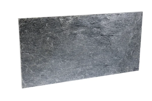 Кварцит, брашированный, 600x300 мм, 12 мм,  Brushed Silver Shine