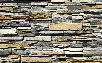 Декоративный камень White Hills Кросс Фелл под Сланец, цвет: 100-80 / серый