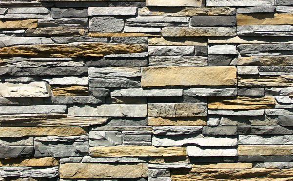 Декоративный камень White Hills Кросс Фелл под Сланец, цвет: 100-80 / серый