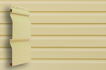 Сайдинг Grand Line, корабельная доска, L=3000 мм, серия Classic Standart, цвет: ванильный