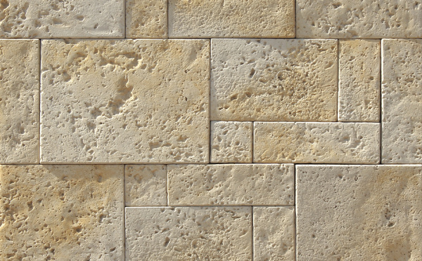 Фасадная плитка White Hills Бремар под Травертин, цвет: 486-20 / бежевый