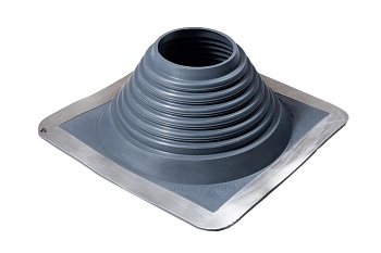 Проходной элемент Master Flash прямой №5, 102-178 мм силиконовый серый