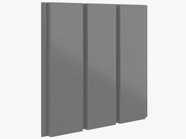 Cофит Aquasystem, 326 мм, без перфорации L=2400 мм фактурный, 0.5 мм, Rooftop Бархат, RAL 7016