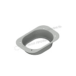 Воронка выпускная, Металл Профиль Бюджет, Ø76х102 мм, RAL 9003