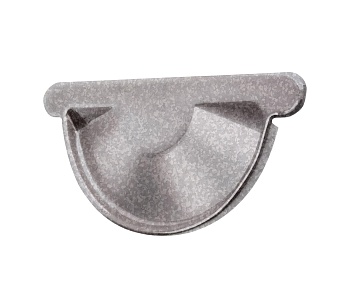 Заглушка желоба универсальная Grand Line Ø 150 мм, Zn