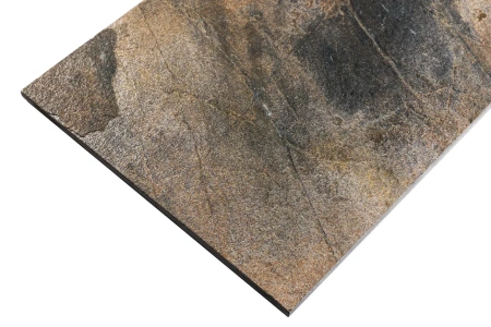 Кварцит, брашированный, 600x300 мм, 12 мм,  Brushed Zeera Green