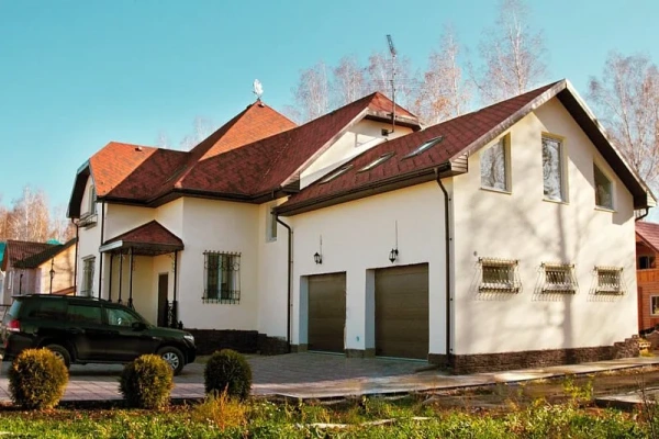 Битумная черепица Shinglas, Финская Соната цвет: красный, 3 м² / уп.