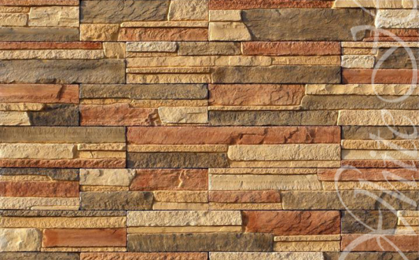 Декоративный камень White Hills Зендлэнд под Камень скалистый, цвет: 240-50 / розовый