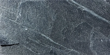 Кварцит, брашированный, 600x300 мм, 12 мм,  Brushed Silver Grey