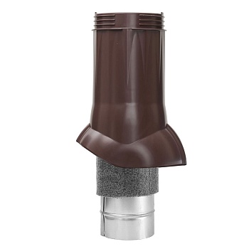 Вентиляционный выход Gervent Static 150/ИЗ/160 мм коричневый