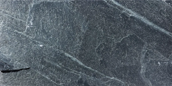 Кварцит, брашированный, 600x300 мм, 12 мм,  Brushed Silver Grey