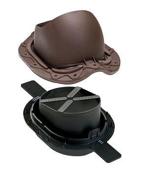 Проходной элемент Vilpe, Muotokate 2К шоколадный