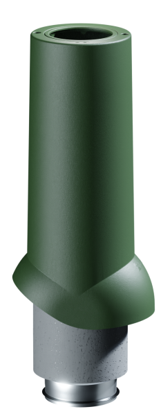 Вентиляционный выход канализации Docke, 110/ ИЗ/ 500 зеленый