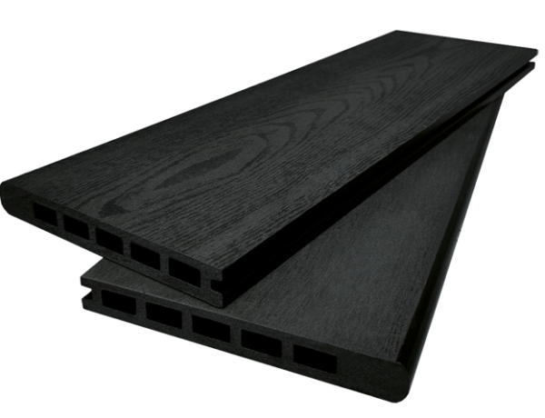 Доска-ступень стартовая ДПК Grand Line, 160х22 мм, L=3000 мм, Тиснение , графит