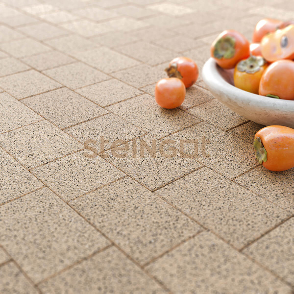 Тротуарная плитка Steingot Новый город 60 мм 160/200/240 х 160 мм, цвет: Caramello