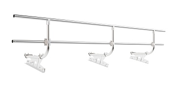 Ограждение кровельное для фальцевой кровли Borge, H=600 мм, L= 3000 мм б\ц