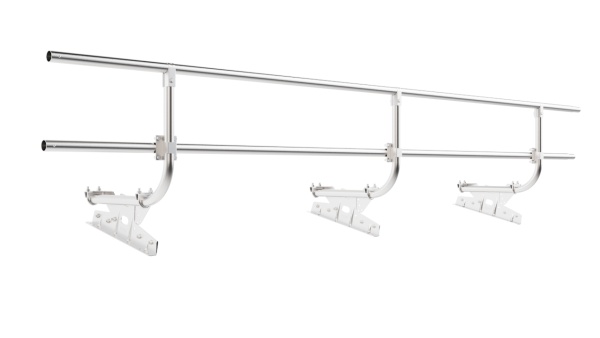 Ограждение кровельное для фальцевой кровли Borge, H=600 мм, L= 3000 мм б\ц