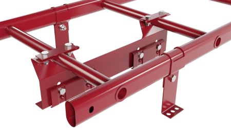 Лестница кровельная Borge, для фальцевой кровли, L=1800 мм RAL 3003