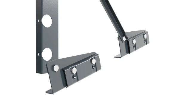 Ограждение кровельное для фальцевой кровли NewLine, H=600 мм, L= 3000 мм RAL 7016