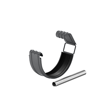 Соединитель желоба в комплекте Aquasystem Премиум Ø150 мм, PU, RAL 7024