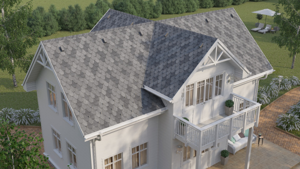 Битумная черепица Tegola Business Unica, Sardegna цвет: ardesia 467, 2.9 м² / уп.