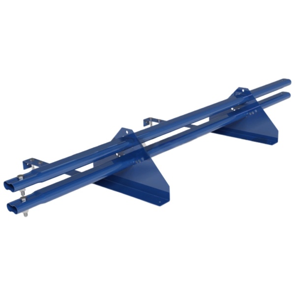 Снегозадержатель для натуральной черепицы Roofsystems Prestige натур, 2 опоры, 2 трубы, овал 45х25, L=1500 мм, RAL 5005