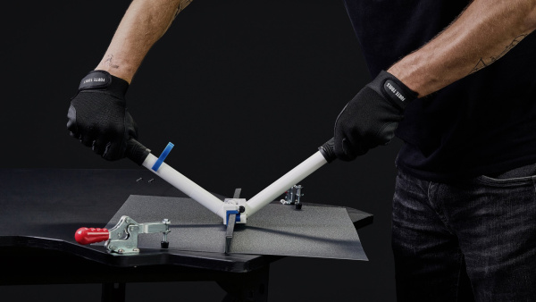 Рамка кровельная Mini с накладками для двойного стоячего фальца, Buschmann tools