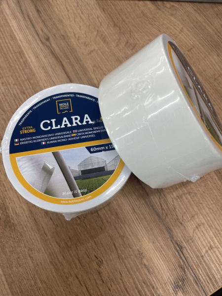 Holztechnic CLARA 60, лента универсальная односторонняя, 60 мм х 15 м