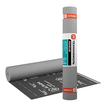 Технониколь Альфа Вент 110, гидро-ветрозащитная диффузионная мембрана, 75 м²